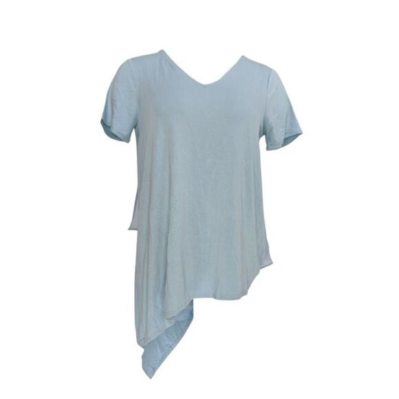 Lisa Rinna Collection Top w/ Chiffon Top - Picture 2 of 5